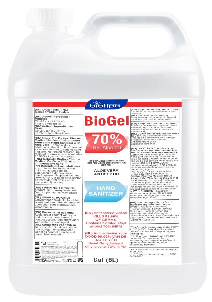 BioGel 70% handdesinfectiegel