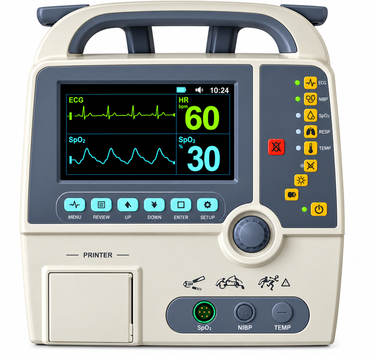 Defibrillator monofasisch KCD-6