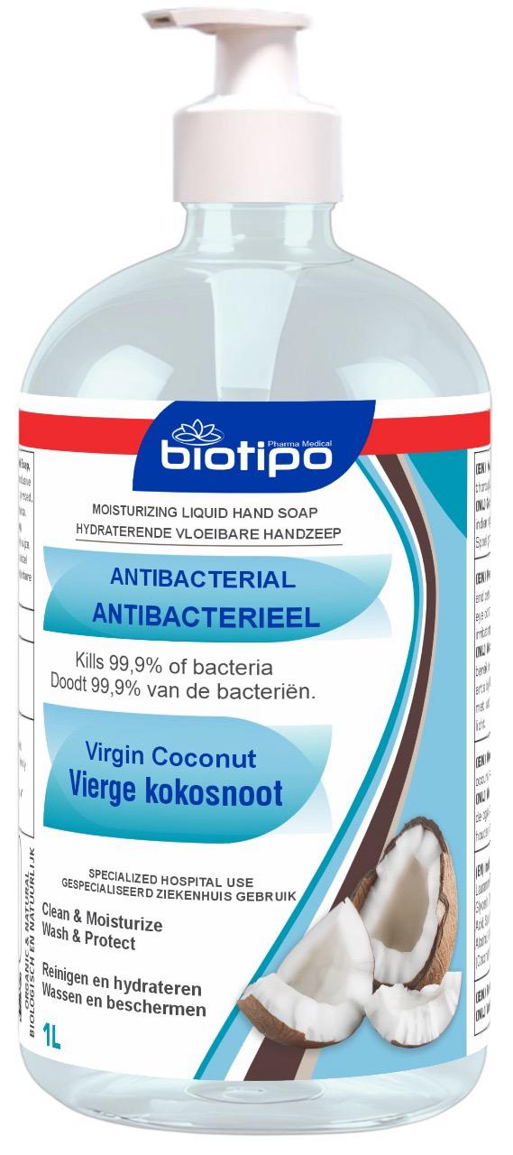 Antibacteriële vloeibare handzeep — Virgin Coconut