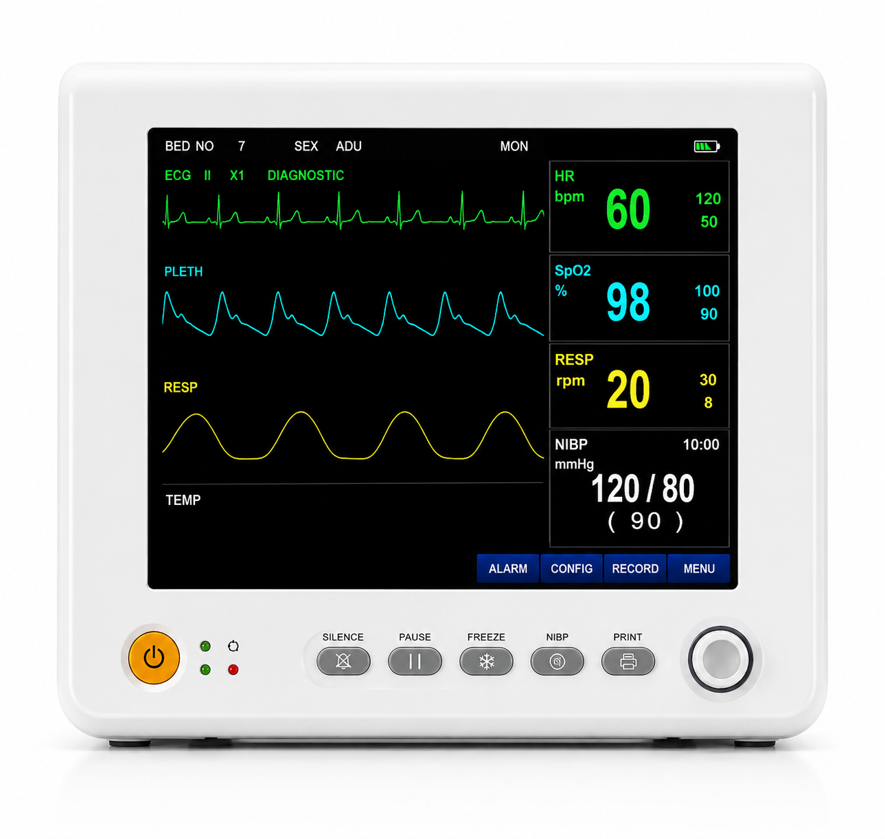 M8 multi-parameter Patiëntmonitor