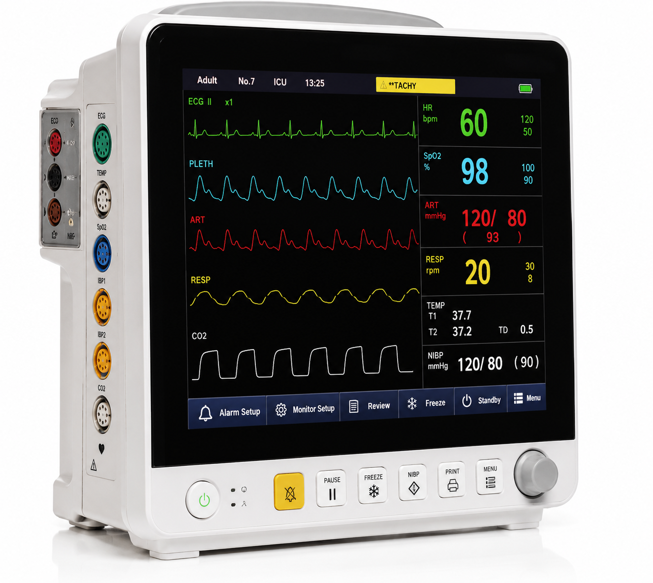 E12 semi-plug multi-parameter Patiëntmonitor