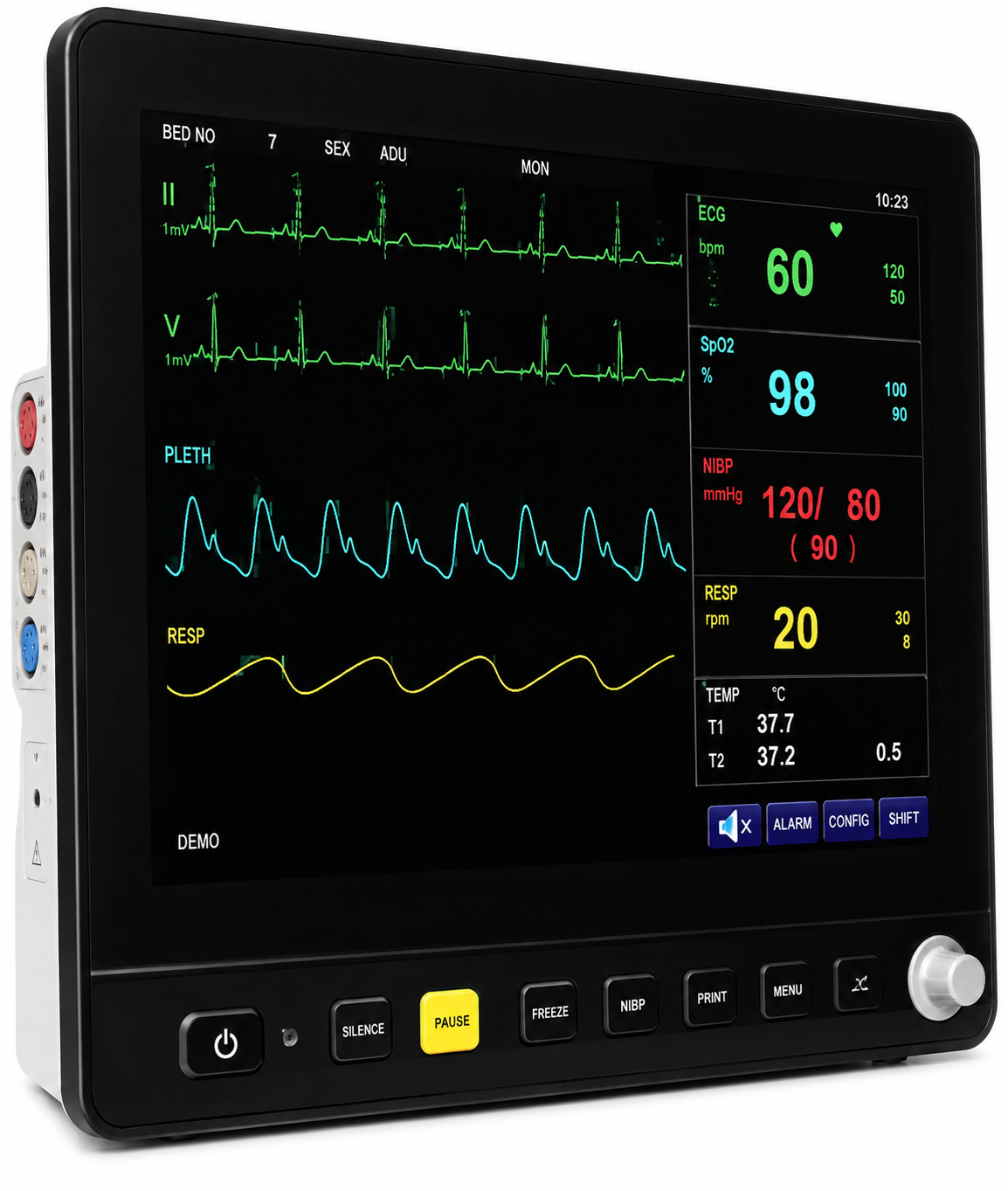 E15 semi-plug multi-parameter Patiëntmonitor