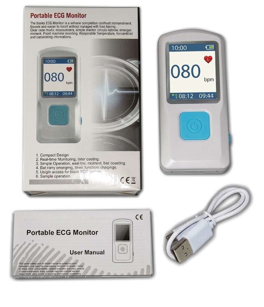 draagbaar ECG-apparaat monitor KCXD-3