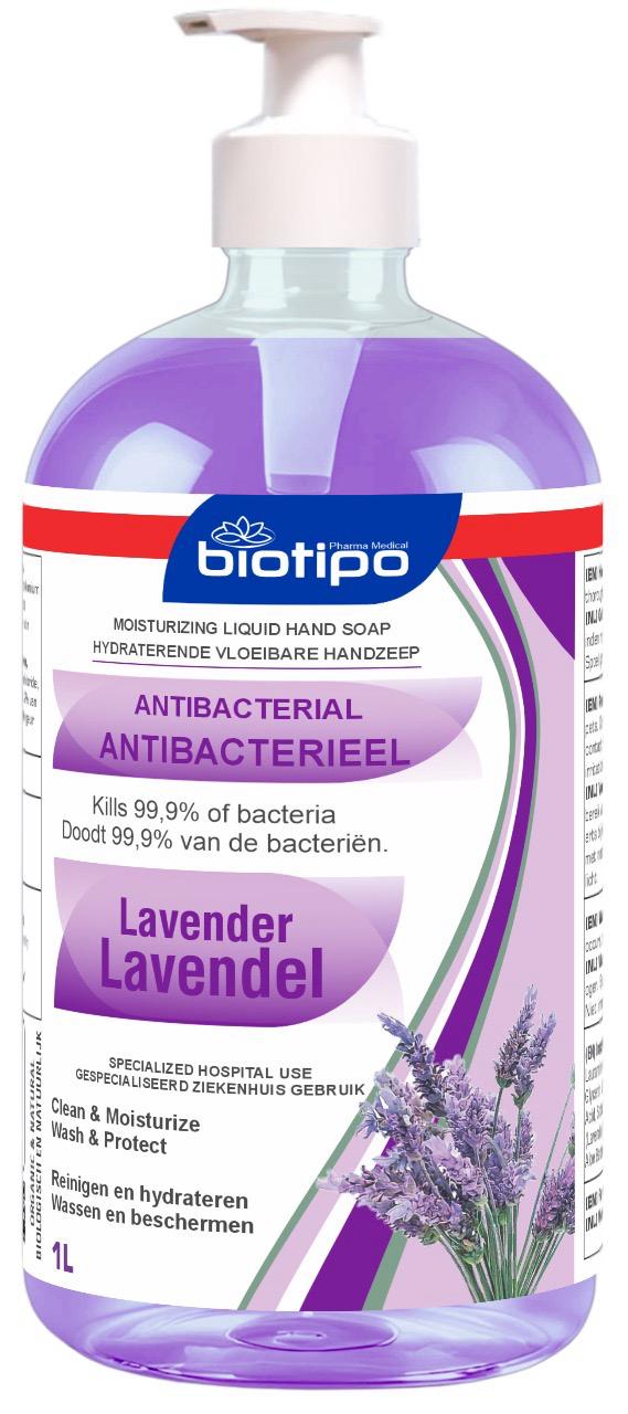 Antibacteriële vloeibare handzeep — Lavendel