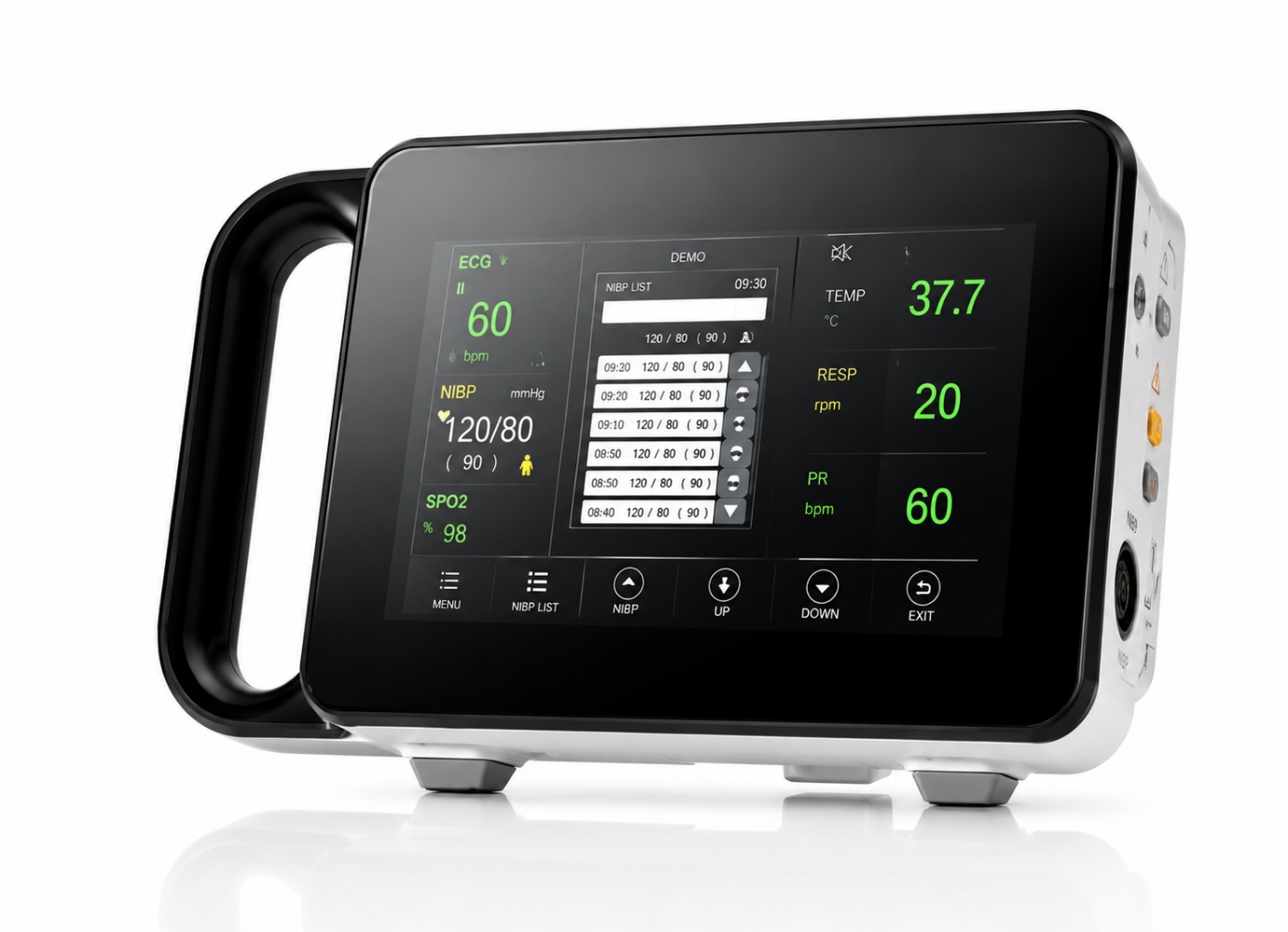 E7 LED multi-parameter Patiëntmonitor