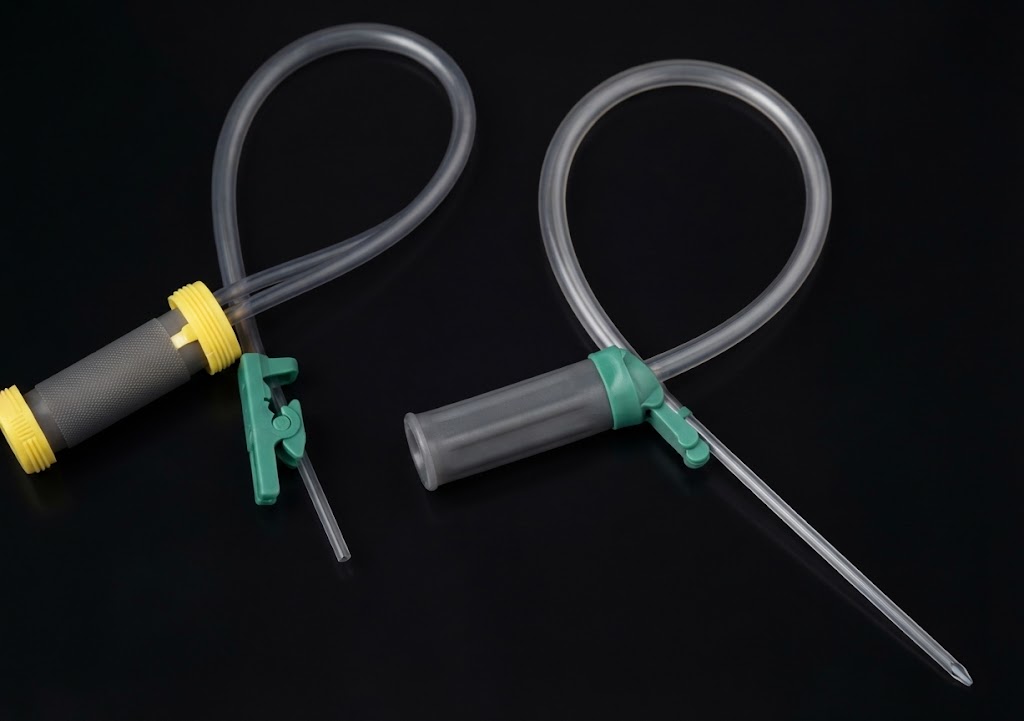 Collection suction tube